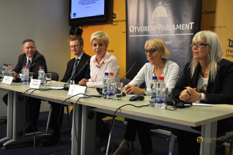 „Učešće građana u demokratskim procesima u Srbiji – 2014“